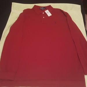 Polo by Ralph Lauren. Thor Red XL, long sleeves